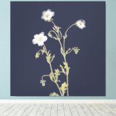 Toile Fleurs de Nemophila (Insitu (Plancher de Bois))