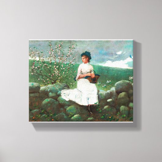 Toile Fleurs de pêcher (1878) (Recto)