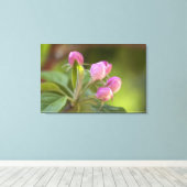 Toile fleurs de pommes (Insitu (Plancher de Bois))