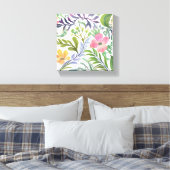 Toile Fleurs de printemps | Champs de fleurs  (Insitu(Chambre))