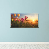 Toile Fleurs de printemps pour la Saint Valentin (Insitu (Plancher de Bois))