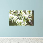 Toile Fleurs de prune (Insitu (Plancher de Bois))