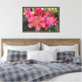Toile Fleurs de Rhododendron Rose (Insitu(Chambre))