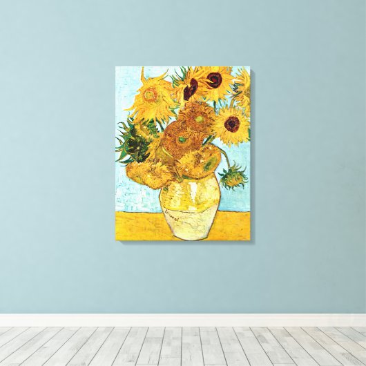 Toile Fleurs de soleil (Insitu (Plancher de Bois))