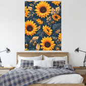 Toile Fleurs de soleil (Insitu(Chambre))