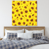 Toile Fleurs de soleil (Insitu(Chambre))
