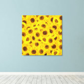 Toile Fleurs de soleil (Insitu (Plancher de Bois))