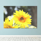 Toile Fleurs de tournesol (Insitu (Plancher de Bois))