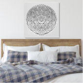 Toile FLEURS DE VIE - Médaille Argent (Insitu(Chambre))