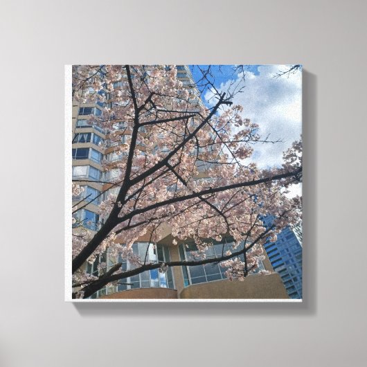 Toile Fleurs de ville (Recto)