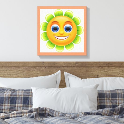 TOILE FLEURS DE VISAGE (Insitu(Chambre))