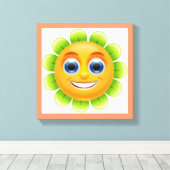 TOILE FLEURS DE VISAGE (Insitu (Plancher de Bois))