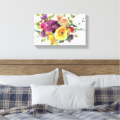 Toile Fleurs d'eau (Insitu(Chambre))