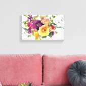 Toile Fleurs d'eau (Insitu(Salon))