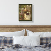 Toile Fleurs d'eau du puits (Insitu(Chambre))
