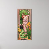 Toile Fleurs d'eau par Élisabeth Sonrel (Recto)