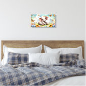 Toile Fleurs d'éléphantin de bébé (Insitu(Chambre))