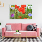 Toile fleurs des champs (Insitu(Salon))