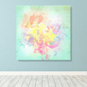 Toile Fleurs d'été (Insitu (Plancher de Bois))