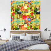 Toile Fleurs d'été (Insitu(Chambre))