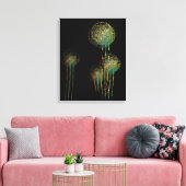 Toile Fleurs d'été Abstraites modernes (Insitu(Salon))
