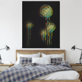 Toile Fleurs d'été Abstraites modernes (Insitu(Chambre))