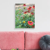Toile Fleurs d'hélium (Insitu(Salon))