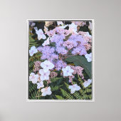 Toile Fleurs d'Hydrangea Aspera Floral (Recto)