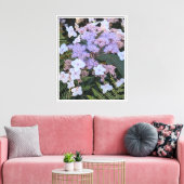 Toile Fleurs d'Hydrangea Aspera Floral (Insitu(Salon))
