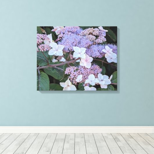 Toile Fleurs d'Hydrangea Aspera Floral (Insitu (Plancher de Bois))