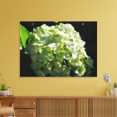 Toile Fleurs d'hydrangées vertes (Insitu(Salon))