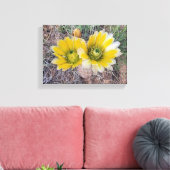 Toile Fleurs du désert (Insitu(Salon))