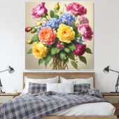 Toile Fleurs en pleine floraison (Insitu(Chambre))