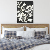 Toile Fleurs en silhouette (Insitu(Chambre))