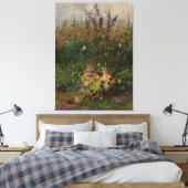 Toile Fleurs estivales du terrain (Insitu(Chambre))