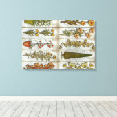 Toile Fleurs et arbustes (Insitu (Plancher de Bois))