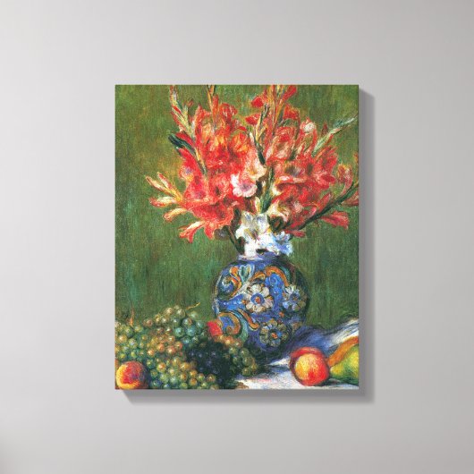Toile Fleurs et fruits de Pierre Renoir (Recto)