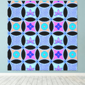 Toile Fleurs et Motifs (Insitu (Plancher de Bois))