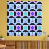 Toile Fleurs et Motifs (Insitu(Salon))