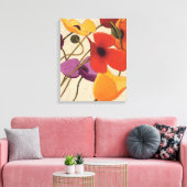 Toile Fleurs et tiges de printemps (Insitu(Salon))