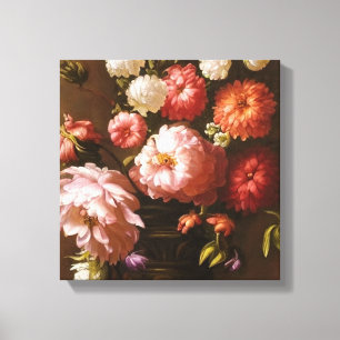 Toile Fleurs florissantes
