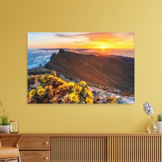 Toile Fleurs | Îles Canaries, Espagne (Insitu(Salon))