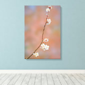 Toile Fleurs japonaises d'abricot (Insitu (Plancher de Bois))