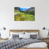 Toile Fleurs | Montana Flower Path (Insitu(Chambre))