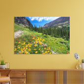 Toile Fleurs | Montana Flower Path (Insitu(Salon))