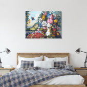 Toile Fleurs Oiseau Fruit Nature Morte (Insitu(Chambre))