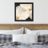 Toile Fleurs Or Noir Blanc (Insitu(Chambre))