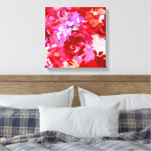 Toile Fleurs Peintes (Insitu(Chambre))