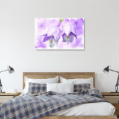 Toile Fleurs pourpres Hosta (Insitu(Chambre))