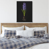 Toile Fleurs | Puce Hyacinth violette (Insitu(Chambre))